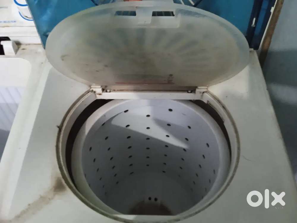Semi automatic washing machine spinner is not in use if we repair it