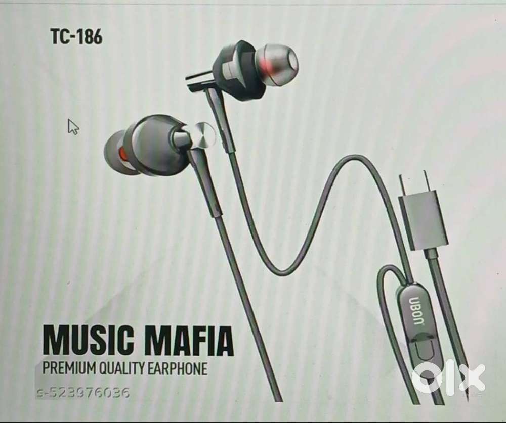 Ubon Type-C TC-186 Wired Earphones Wired Gaming Headset (black)