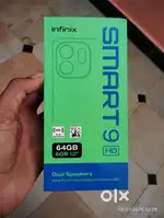 New Infinix smart 9    3+3 gb Ram 64gb