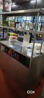 Dosa setup (counter,bhatti and grinder)