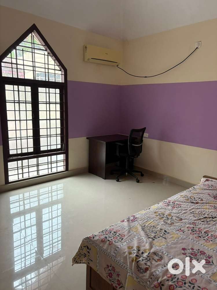 Fully Furnished Room for Rent with Attached Bath & AC