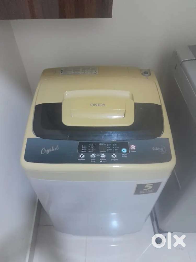 Top load automated washing machine