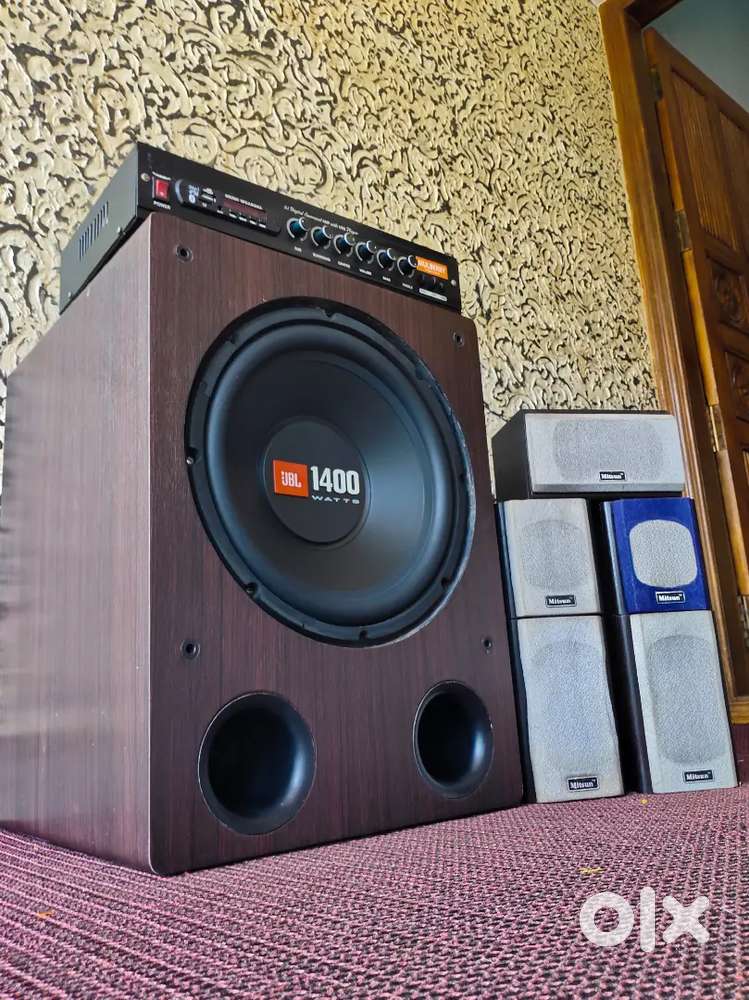 5.1Home Theater System for Sale JBL Subwoofer and 5 Satellite Speakers