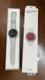 Samsung Galaxy Watch6 Classic (Silver, 43mm, LTE) – Brand New
