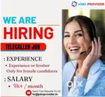 We are hiring for only Female candidates