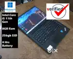 Lenovo Intel i5 11th Gen ThinkPad Laptops HP Dell also Available Win11