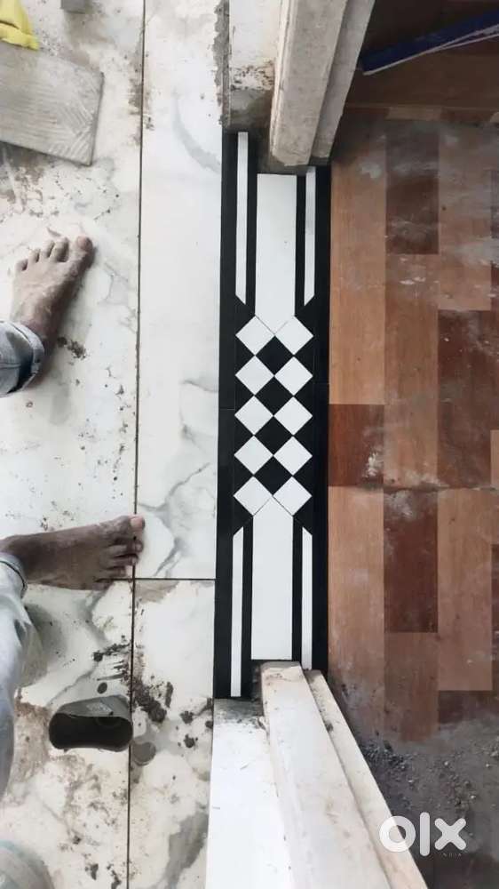 All work tiles grantie and marbles