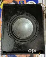 Pioneer subwoofer 10 inch with box working well