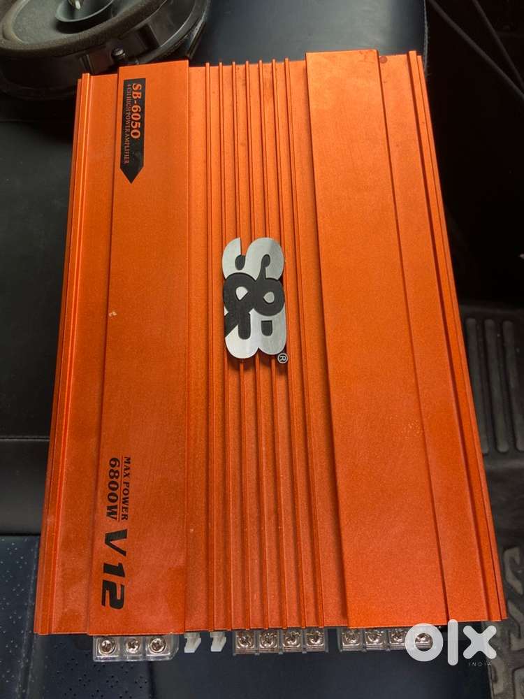 New 4 chanel S&B amp brand new