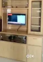 Old TV showcase heavy weight