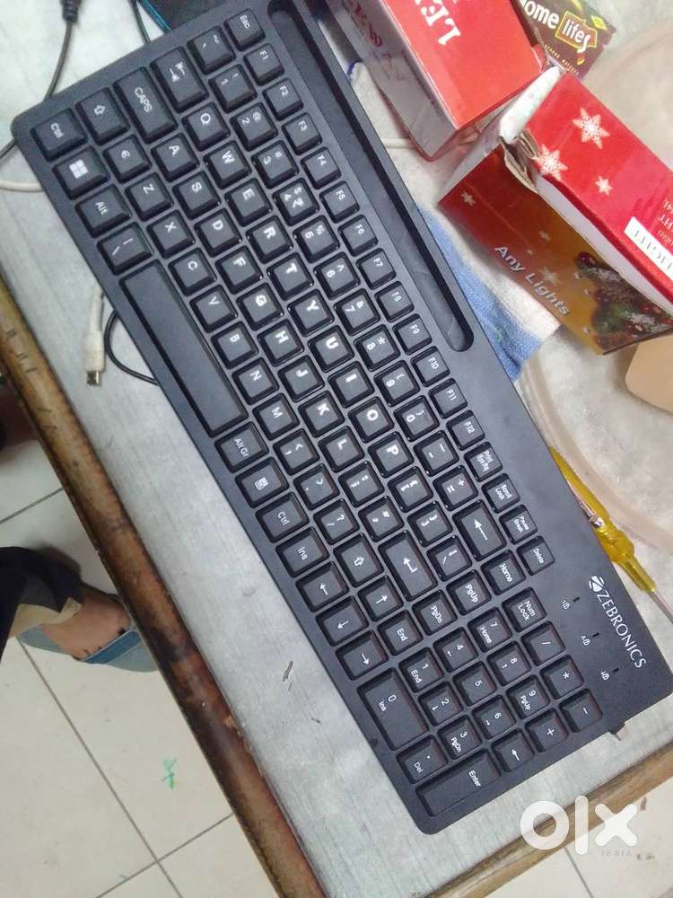 Zebronic keyboard with free otg connecter