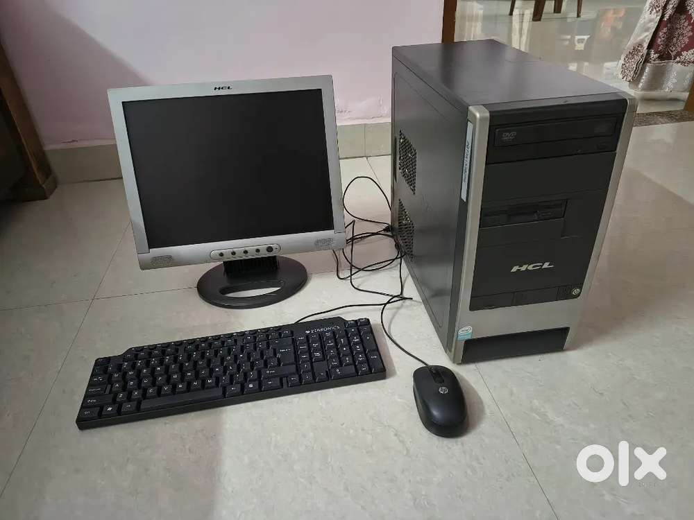 HCL Desktop complete set with Pre Installed Windows 7 ultimate