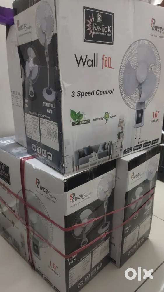 Wall mounted fan