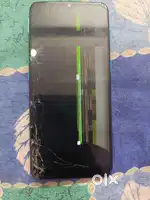 Oppo f15 8gb ram 128 rom  in display fingerprint mobile display crack