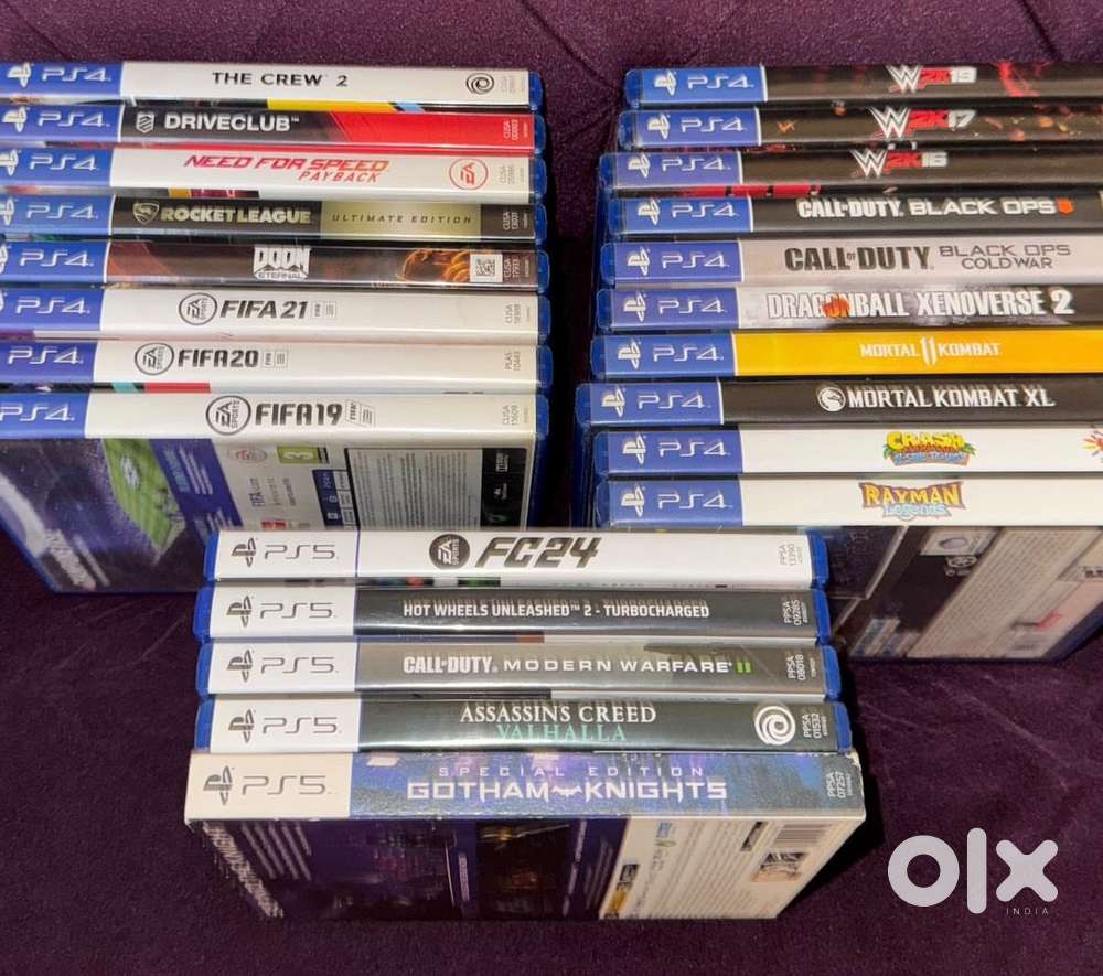PS4 and PS5 Games