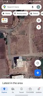 1243 var industrual plot at shapar for rent