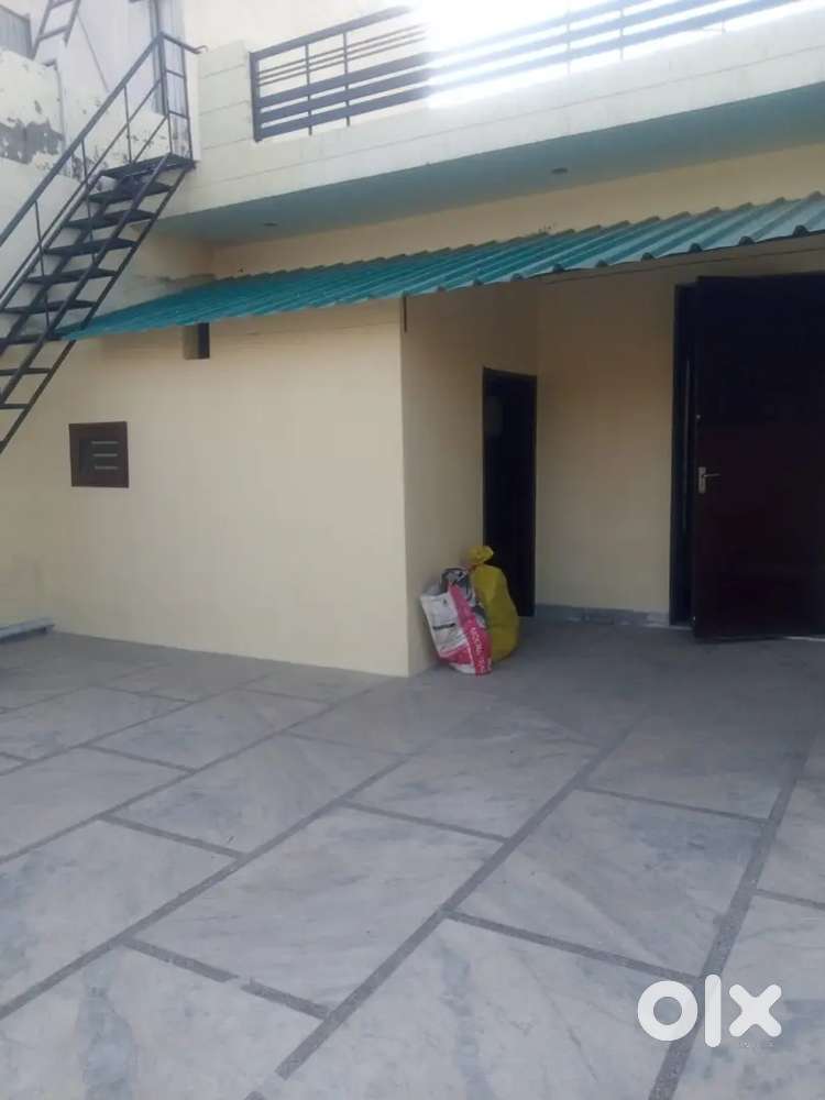 One room set with attached bathroom, kitchen and open chhat