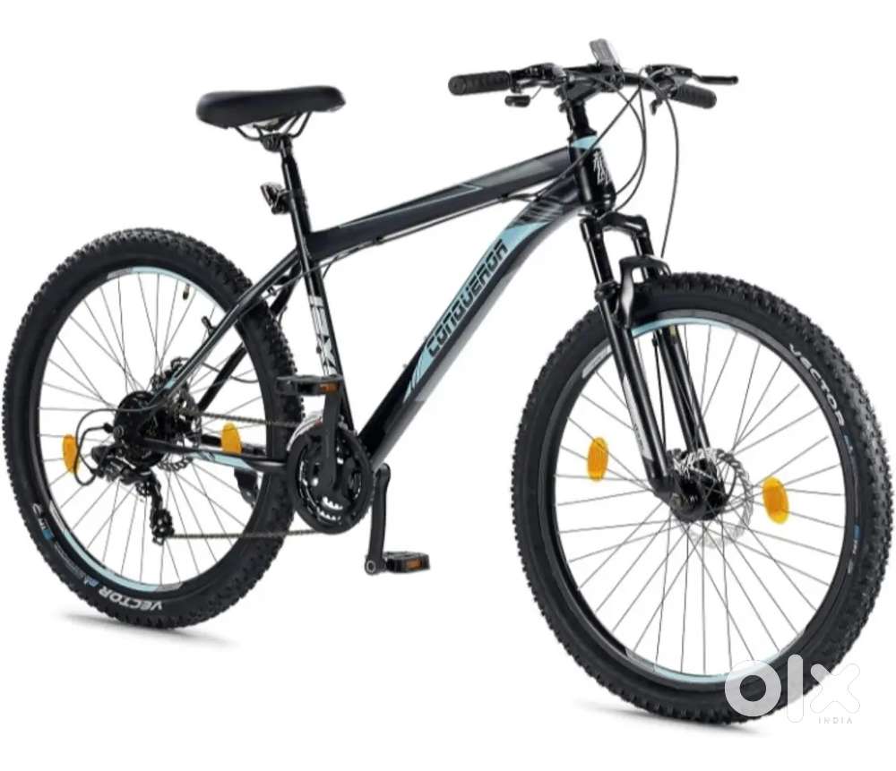 Cycle MTB 7×3 speed gears front suspension