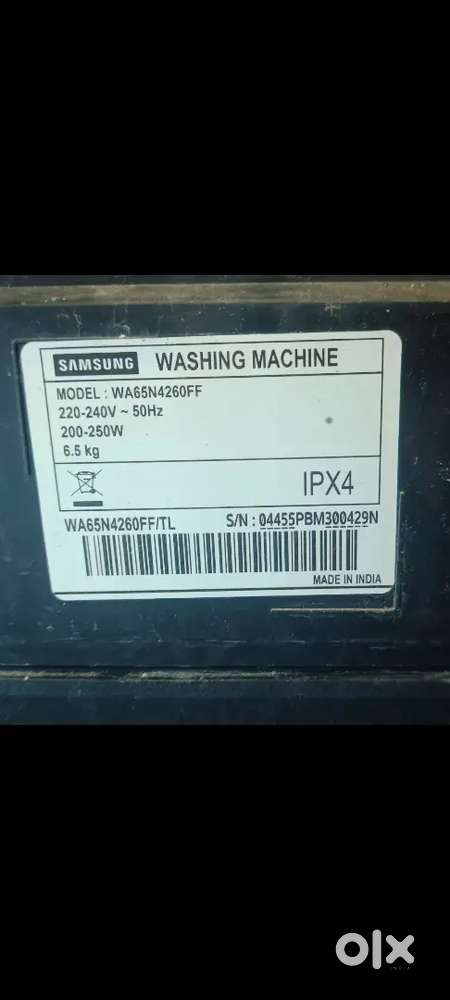 Samsung washing machine