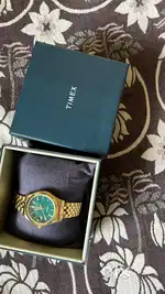 Timex waterbury gold watch