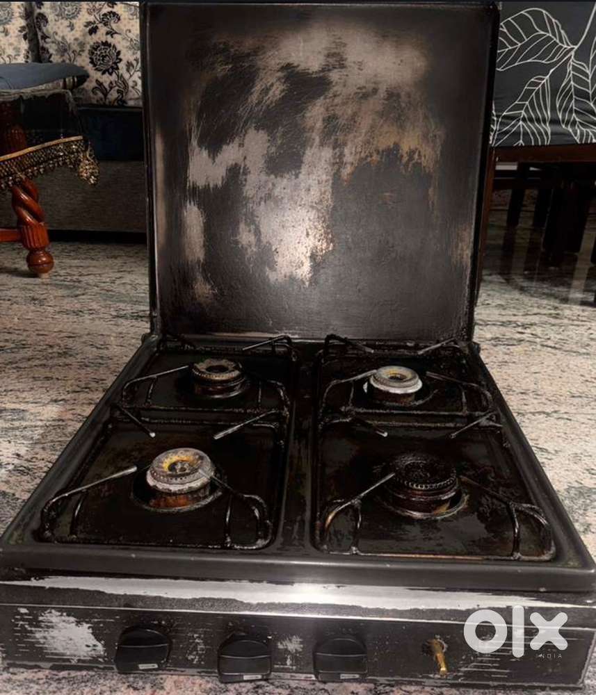 Heavy 4 burner gas stove