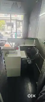 Counter and office chair