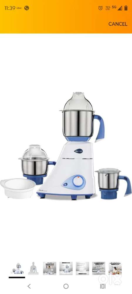 Preeti blue leaf mixer