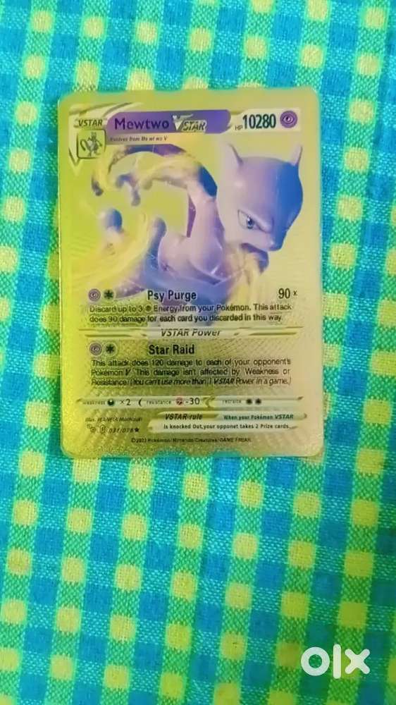 Pokémon legendry golden card   and rainbow card