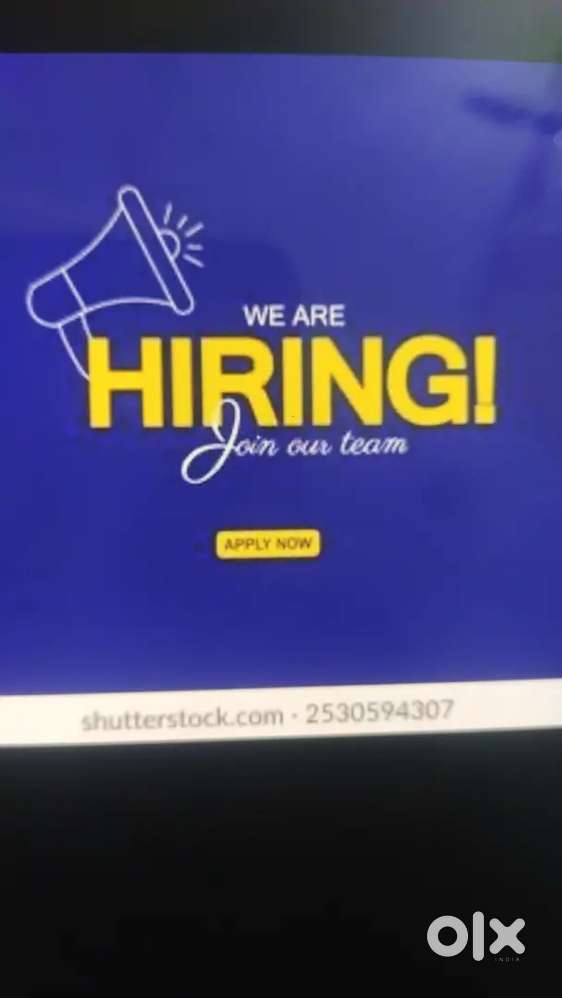 We are hiring boys and girls