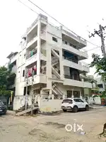 2bhk flat Ground floor commercial corner building Tilak road RJY