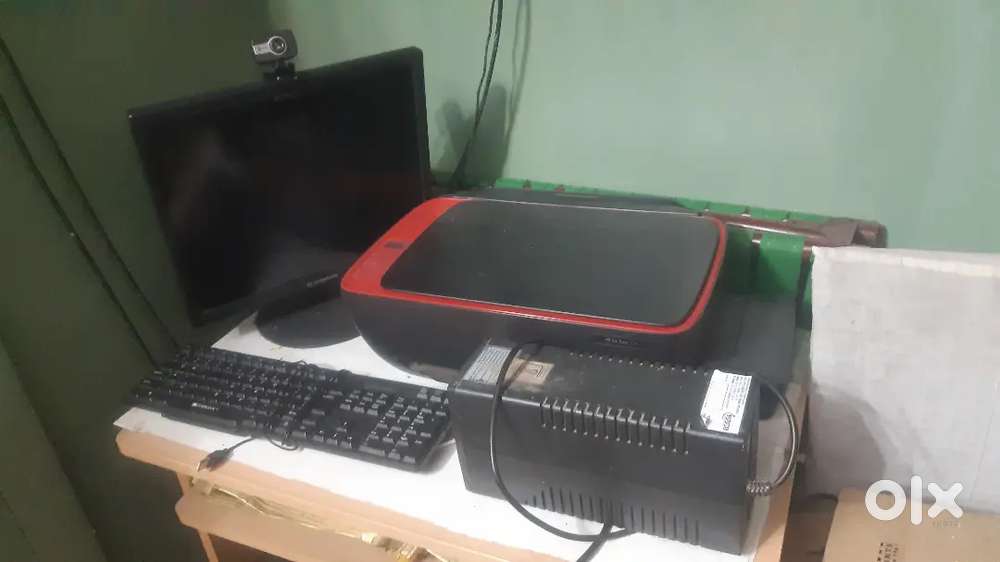 Computer with printer