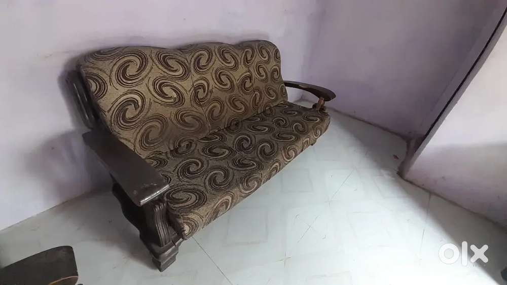 Wooden Sofa set with Chair in 10000 only
