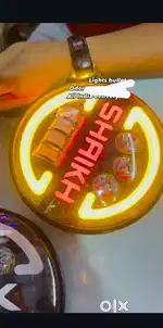 Bullet customised head light with your name