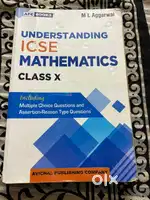 ICSE ML Agarwal Class 10 Used Maths Book For