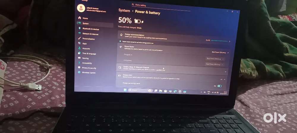 Dell inspiron with 8 gb newly changed samsung ram and 512 gb hdd