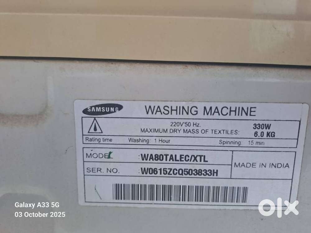 Samsung automatic washing machine