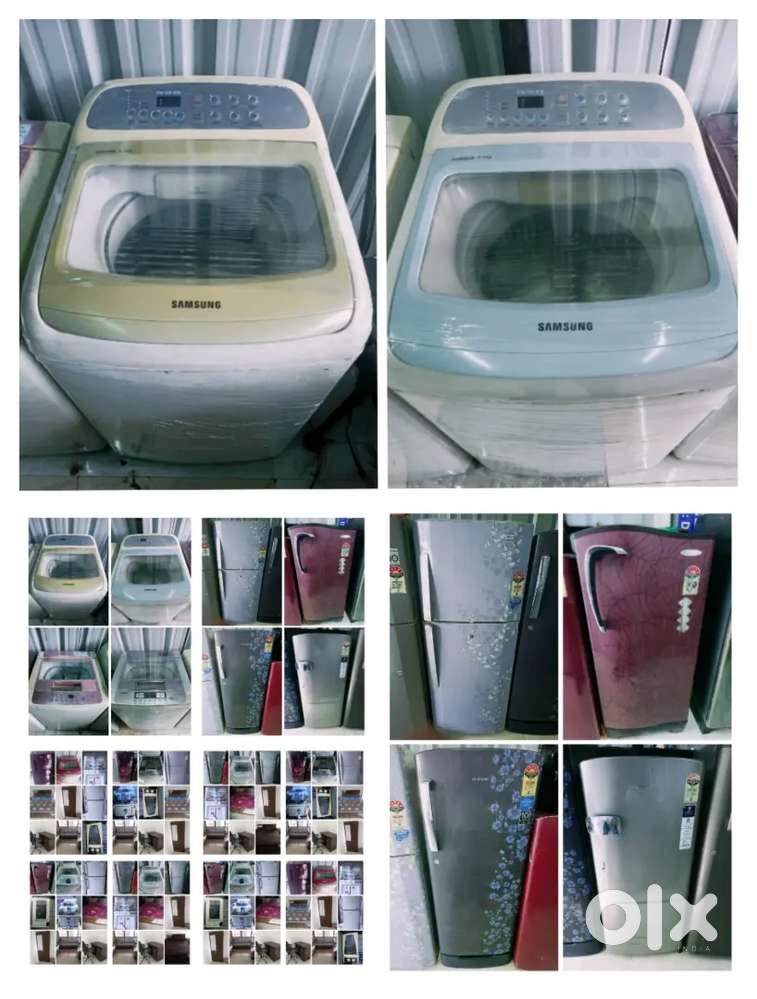 Washing machine on fridge on all furniture rent service