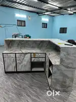 L shape counter