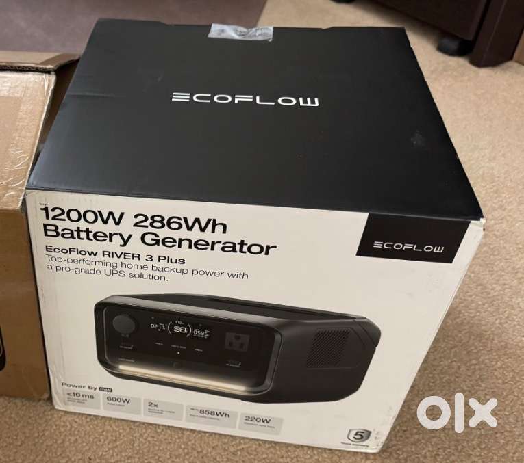 2 months old ECOFLOW Portable UPS RIVER 3