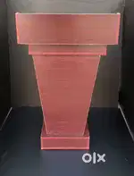 45 Inches Tall Wooden Podium with Drawer and Storage Provision