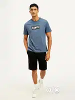 Levi's Men's Brand Logo Crew Neck T-shirt MRP:999