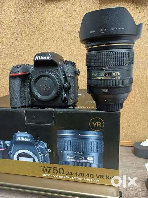 Nikon d750 with Lenses.