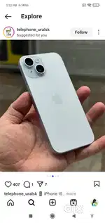 IPhone 15 in 256gb with box and apple warranty now in negotiable price