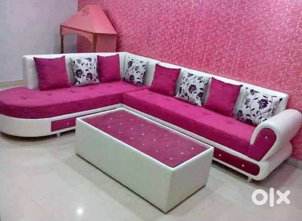 New brand l sofa set and design luxury living
