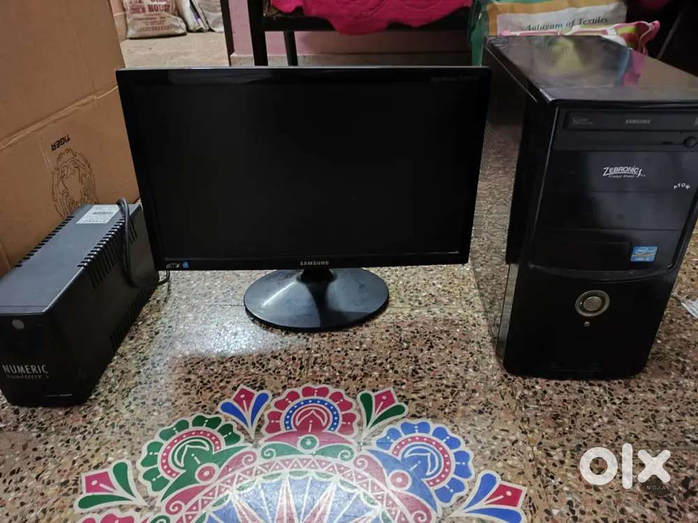 PC - Desktop computer intel i5 - 4GB Ram - 500GB HDD with Monitor