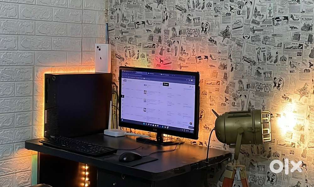 Lenovo desktop full setup 16gb ram , intel i5, 1tb ssd + 1tb hdd