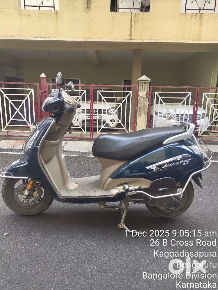 Very well maintained TVS Jupiter 110cc.