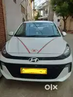 Hyundai Aura 2024 CNG taxi number Well Maintain only 15000 km drive