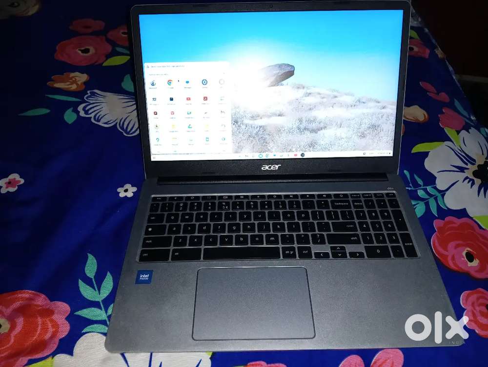 Acer chrome book 8gbram 128 2month use laptop good condition @ smooth