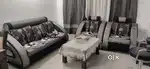 Heavy 5 seater sofa set with 5 cushions and cover